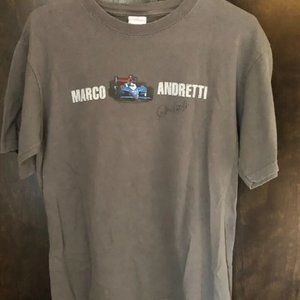 Marco Andretti Indy Car Racing Gray Med Men's T-Shirt